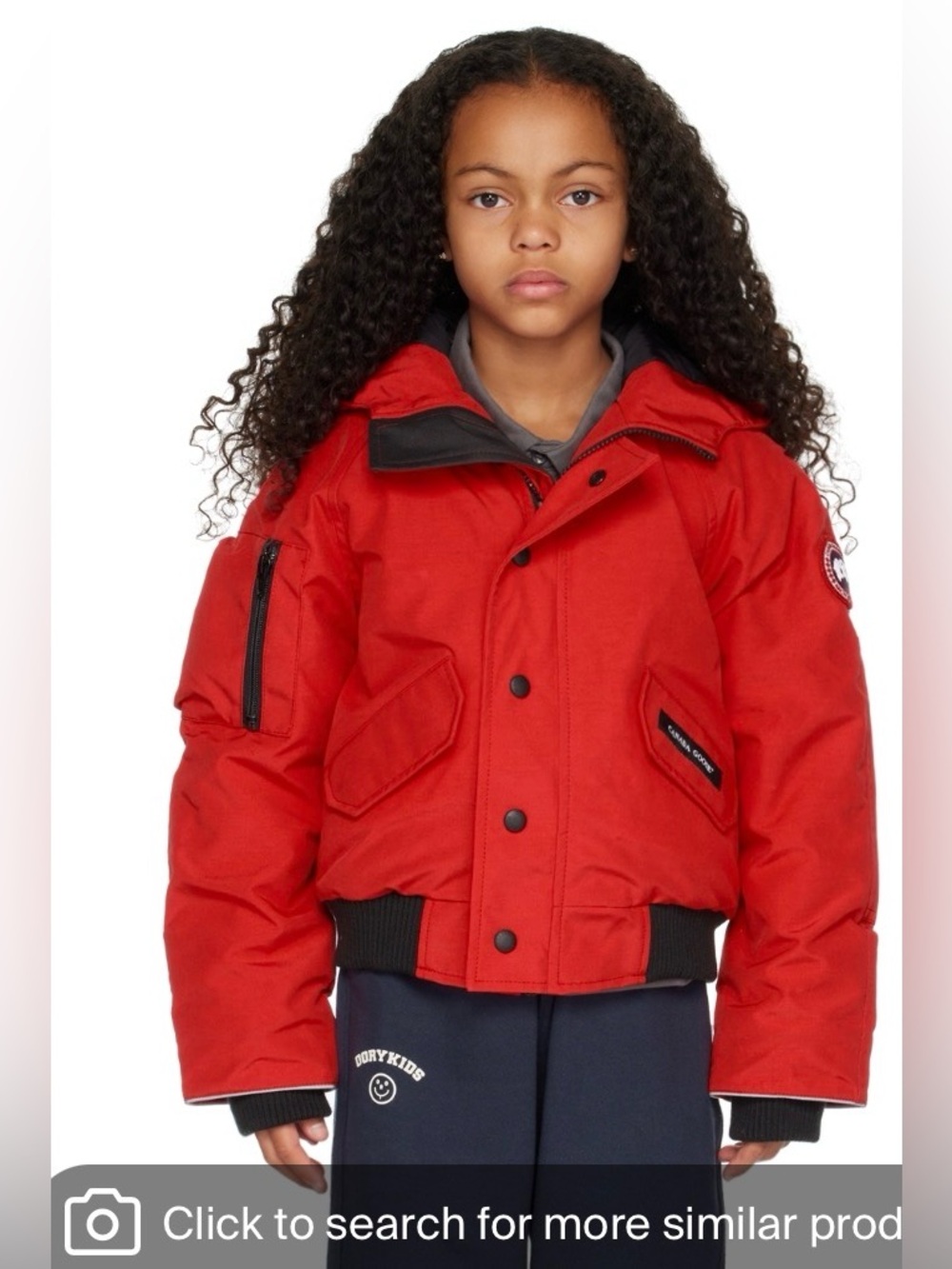 Canada Goose Kids Red Down Jacket by LG